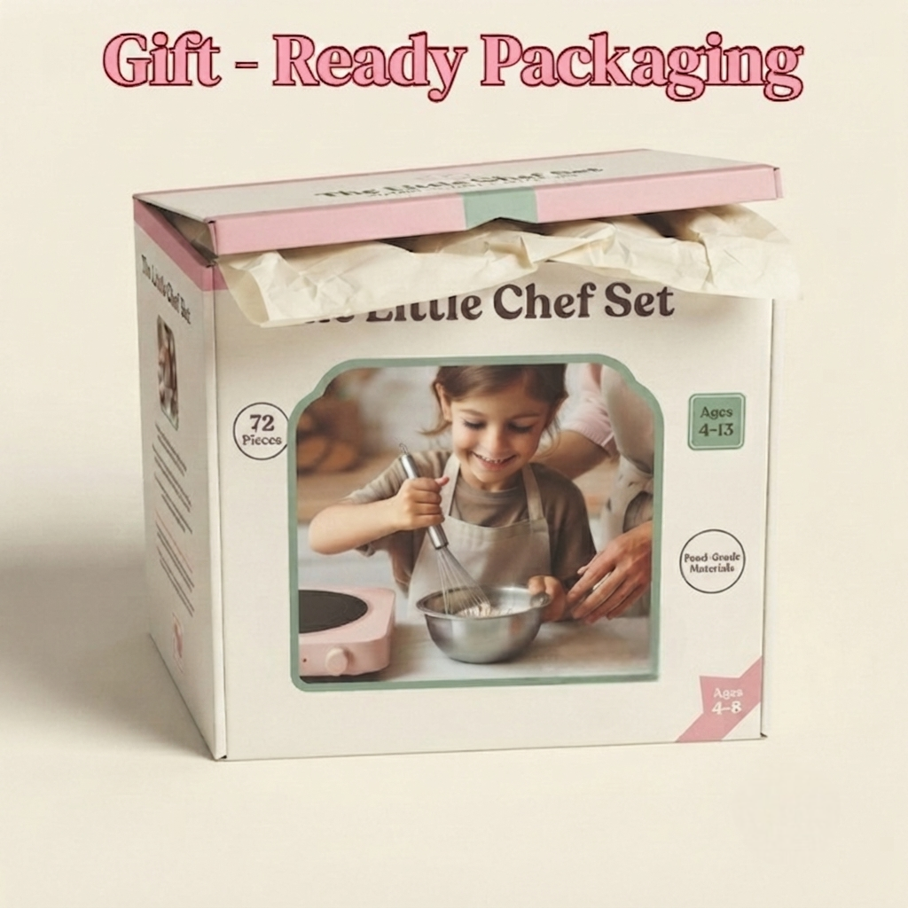 The Little Chef Set: Real Cooking Kit for Kids