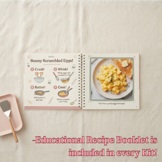 The Little Chef Set: Real Cooking Kit for Kids